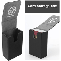 Boîte de rangement en cuir pour cartes de tarot, oracle et Lenormand