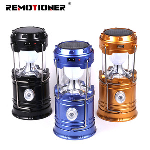 Đèn pin ngoài trời sạc năng lượng mặt trời bằng nhựa, di động, có thể thu gọn, đèn <span class=keywords><strong>LED</strong></span> cắm trại gấp gọn bằng năng lượng mặt trời, sạc USB - Product Image 5