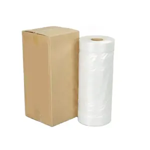 LDPE Laundry Plastic Bag Garment Bags Poly Bags For Dry Cleaner 12.5kg roll