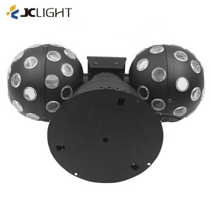 Lumière Disco Effet Son Actif Rotatif Bicolore à Double Tête Miroir Crystal Magic Ball pour Fête – Stock Usine - Product Image 6