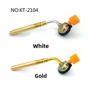 Chalumeau au butane portable de type cartouche KT-12 7001, corps en ABS, buse en cuivre, torche de soudage haute température, pistolet à gaz - Product Image 5