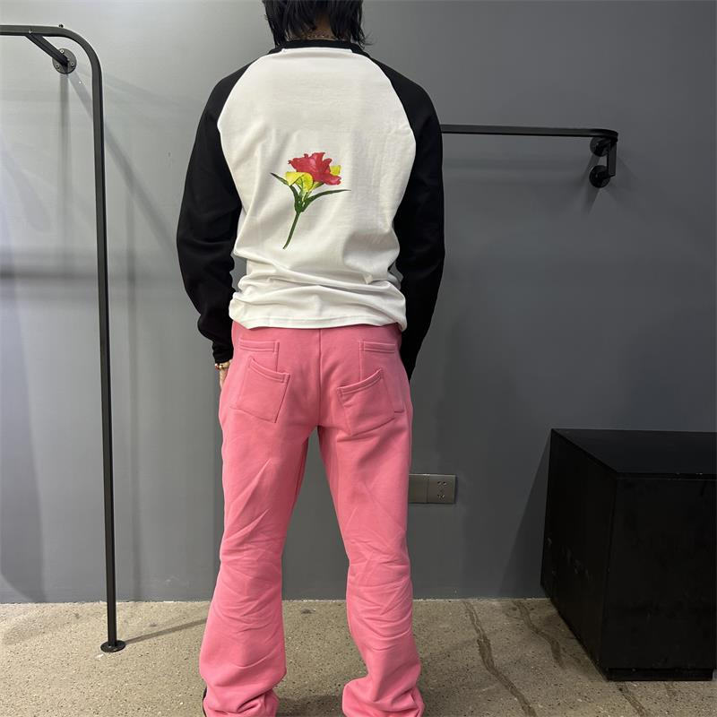 Men's Jogger Sweat Pant Custom Print Baggy Flared Sweatpants