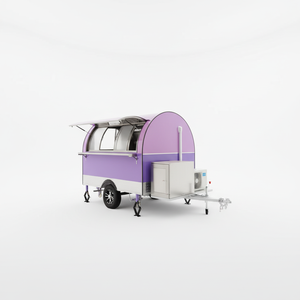 Remolque Móvil Retro Personalizado de Acero Inoxidable y Aluminio para Cocina, Restaurante de Hot Dogs, Papas Fritas, Snacks, Helados y <span class=keywords><strong>Tienda</strong></span> Minorista - Product Image 1