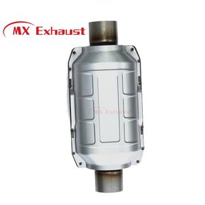 Evrensel katalitik konvertör Euro <span class=keywords><strong>2</strong></span>-5 otomobil egzoz için yüksek kaliteli seramik/metalik petek katalitik konvertör - Product Image 1