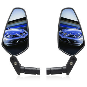 Rétroviseur de vélo pliable et réglable, pour vélos de montagne, montage sur guidon, lentille convexe, matériau Abs S159900 - Product Image 3