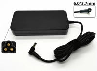 Chargeur secteur pour ordinateur portable 120W 19V 6.32A DC 6.0 3.7mm Slim Body compatible avec ASUS FX86F FX95G TUF505DT ZX50JX A550J Adaptateur pour ordinateur portable de jeu