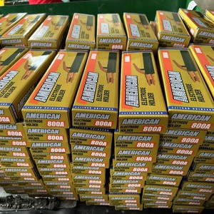 Porte-électrode de soudage en fer et plastique noir/<span class=keywords><strong>orange</strong></span> 300A/500A/600A, type industriel américain - Product Image 6