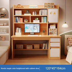 Meja Game & rumah Modern dengan laci penyimpanan kantor anggaran kayu dan logam-harga diproduksi - Product Image 4