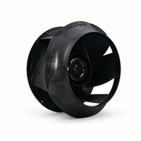 Kipas Sentrifugal Industri Besar EC R3G560-RA24-03 Kipas Sentrifugal EC 560mm 400V 1750RPM 9000m³/jam Aliran Udara Tinggi Blower Industri