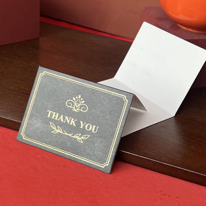 Tarjetas de <span class=keywords><strong>cumpleaños</strong></span> de estampado en caliente simples europeas para tarjetas de mensaje de regalo de fiesta de <span class=keywords><strong>cumpleaños</strong></span> para niños y adultos - Product Image 6