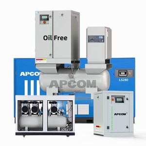 Compresor de Aire de Tipo Scroll Sin Aceite Clase 0 con Tanque de Acero Inoxidable, 10-15dB Más Silencioso que una Máquina de Pistón, Ahorro de Energía, Aire Limpio - Product Image 2