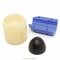Pièces usinées CNC en plastique sur mesure, composants usinés en POM, nylon, ABS, PE, service de fraisage et tournage de précision, usine OEM