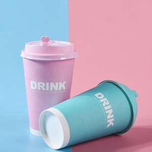 Gobelet en papier jetable pour café, <span class=keywords><strong>tasse</strong></span> épaisse avec couvercle pour fêtes, <span class=keywords><strong>thé</strong></span> au lait, boissons chaudes, revêtement PE, Jinhua, Zhejiang - Product Image 4