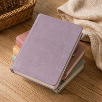 Carnet en cuir PU A5 de qualité supérieure, couverture rigide texturée, journal esthétique, livre d'écriture minimaliste, agenda personnel pour cadeau