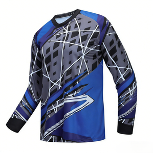 Camisetas de Manga Larga de Secado Rápido y Transpirables con Logotipo Personalizado, Impresión por Sublimación, Jersey de Ciclismo para MTB, Ciclismo de Descenso, Eventos, Club - Product Image 4
