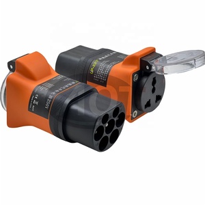 อะแดปเตอร์ XPENG Type <span class=keywords><strong>2</strong></span> EV Connector สำหรับ BYD Xpeng Voyath Seres 5 กำลังสูง 6000W V2L แบบ Type2 เป็น GBT พร้อมเครื่องทดสอบแบตเตอรี่ - Product Image 2