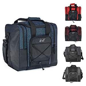 La bolsa para bolos Brunswick está diseñada para guardar zapatos de bolos y accesorios. Tiene dos bolsillos y un soporte acolchado. - Product Image 4