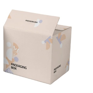 กล่องกระดาษคราฟท์กระดาษกล่องกระดาษลูกฟูกแบบสั่งทำพับได้ - Product Image 2