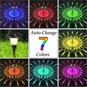 IP44 Waterproof Stainless Steel LED Outdoor <b>Solar</b> Lamp 10-Hour Warm Light Decorative Landscape Lights Patio Garden Lawn - Product Image 3