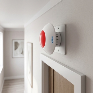 Sistema de <span class=keywords><strong>Alarma</strong></span> Inalámbrico Antirrobo para el Hogar <span class=keywords><strong>Kerui</strong></span> Smart Infrared Shop, Sistema de Seguridad para el Hogar con Autodefensa Familiar - Product Image 1