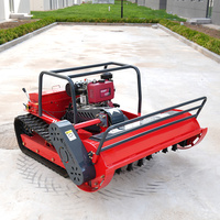 Livraison Gratuite Moteur Diesel CE EPA Machine Agricole Tout-Terrain pour la Coupe de l'Herbe avec Chenilles en Caoutchouc Tondeuse Robot Télécommandée