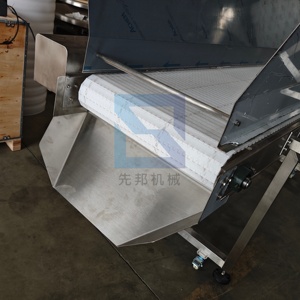 <span class=keywords><strong>สายพาน</strong></span>ลำเลียงแนวนอนสแตนเลส 304 ทนทาน เกรดอาหาร พร้อมสายพานลำเลียงขนานวัสดุเกรดอาหาร PP - Product Image 3