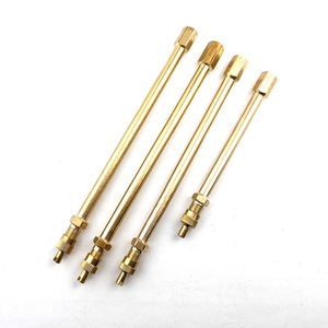 Copper <b>Tire</b> <b>Valve</b> <b>Extension</b> Rod Solid Tubeless <b>Valve</b> American Mouth For Car Inflator Unicycle Balance Bike Accessories - Product Image 1