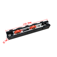 Fabricant de roues coulissantes Rouleaux en plastique nylon pour portes coulissantes