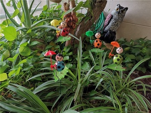 Custom Funny Ladybird Insect Style Outdoor PE <strong>Plastic</strong> Weather Resistant Eco-Friendly Yard <strong>Edging</strong> Balcony Ornaments <strong>Garden</strong> - Product Image 6