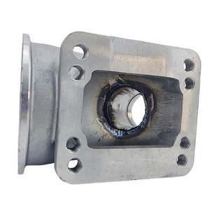 ข้อต่อเทอร์โบสแตนเลสแบบ Vband 90 องศา ขนาด 2.5 นิ้ว T3/T4 พร้อมวาล์ว Wastegate ยี่ห้อ Tial ขนาด 38 มม. พร้อมหน้าแปลน Mvs - Product Image 4