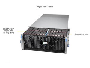 <span class=keywords><strong>Servidor</strong></span> 4U de 16 * DDR4 <span class=keywords><strong>ECC</strong></span> 6 * ventiladores, 60 bahías SAS/SATA de 3,5 "intercambiables en caliente, PCIe 4,0 para Supermicro, 2 unidades, 1 unidad, 2 unidades, 1 unidad, 2 unidades - Product Image 2