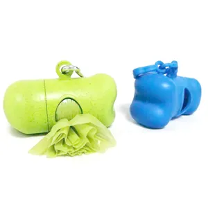 Hot sales custom eco-friendly bio degradable dog poop bags sustainable plants compostable recycled dog poop bags(PH2022)