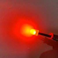 GEARUIS 범용 전압 BA9S T4W 패널 조명 F10 LED 웨지 베이스 플렉시블 와이어 화이트 무극성 핀볼 게임기 전구