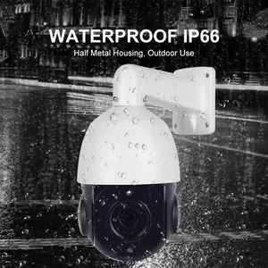 Купольная IP-камера POE 8MP 36X с зумом, IP-камера POE PTZ SONY IMX415 IR, 150 м, двустороннее аудио, отслеживание, совместимое с человеком - Product Image 2
