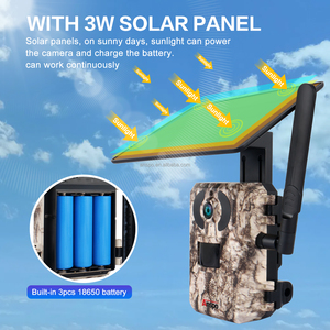 4mp Solar Powered 4G Outdoor Infrared Wildlife <strong>Nature</strong> Hunting Trail Security <strong>Camera</strong> Animal Trap Game <strong>Camera</strong> - Product Image 5