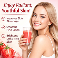 Poudre de collagène, glutathion et vitamines OEM pour la minceur et le blanchiment, complément beauté végétalien pour la gestion du poids, 10g par portion