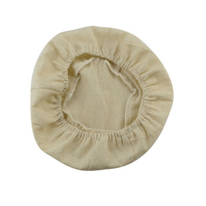 Cestino per il pane in lino di cotone intrecciato da 9 pollici in stile europeo con copertura in <span class=keywords><strong>tessuto</strong></span> per utensili da forno e pasticceria di fermentazione - Product Image 3