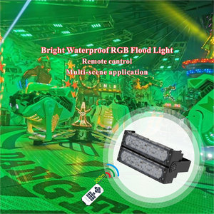 Aglare sản xuất ban đầu 50W 100W 200W 300W 500W đèn lũ ngoài trời không thấm nước tiết kiệm năng lượng dẫn chiếu sáng RGB đèn pha - Product Image 2