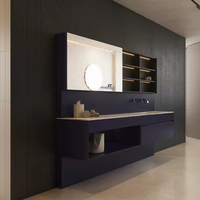 Ensemble de meubles modernes pour la maison, combinaison d'armoires en bois sur mesure, ensembles complets pour la maison, chambre à coucher, hôtel, salle à manger, salon, cuisine, bureau à domicile