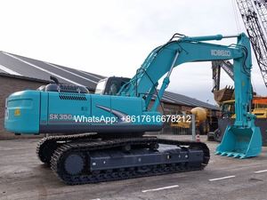 Excavadora Japonesa Usada de 33 Toneladas, Recién Llegada, Kobelco SK330LC SK350LC, Pocas Horas de Trabajo, Excavadora de Cadenas Usada - Product Image 4