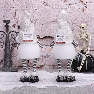 Adorable Pareja de Gnomos de Peluche Brillantes para Halloween con LED de Cambio de Color para Decoración Festiva - Product Image 4