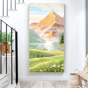 Rizhao Jinshan grès <span class=keywords><strong>peinture</strong></span> décorative <span class=keywords><strong>salon</strong></span> porche fond mur - Product Image 2