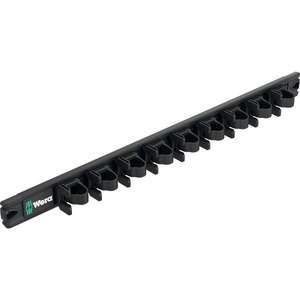 WERA - 05136414001 9611-Tira magnética para 9 destornilladores Kraftform 30x400mm (vacío)-DESTORNILLADORES EAN 4013288230690 - Product Image 1