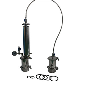 Sanitaria de carrete de acero inoxidable Extractor pasivo/activa sistemas de lazo cerrado - Product Image 3