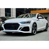 Kit de carrosserie pour Audi A5 B8 2008-2017, mise à niveau vers le nouveau A5L RS5 B9, pare-chocs avant et arrière, calandre, spoiler, mise à niveau extérieure de l'ancien au nouveau