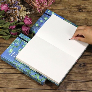 Carnet de croquis artistique A5 épais Van Gogh, de haute qualité, vintage, avec couverture en papier pour gouache, carnet de dessin vierge - Product Image 2