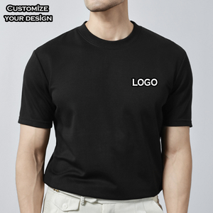 T-shirt Unisexe Personnalisé en Gros pour Homme, 100% Coton Tricoté, Coupe Ample Oversize, Anti-Plis, Respirant, Vêtement de Rue Vierge - Product Image 2
