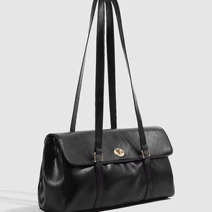 Nouveau design rétro, sac à main pour femme, personnages, matériau PU, fermeture à loquet, sac à bandoulière haut de gamme, Tanjing - Product Image 1