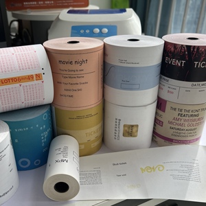 Bande d'hologramme de papier de sécurité timbrée billet de manifestation sportive anti-contrefaçon <span class=keywords><strong>billets</strong></span> de livret de papier - Product Image 4