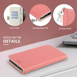 Funda con Tapa Magnética, Ranuras para Tarjetas y Soporte para Xiaomi Poco M7 Plus 5G, Note 10 <span class=keywords><strong>Pro</strong></span>, 14T, 13T, <span class=keywords><strong>12T</strong></span> <span class=keywords><strong>Pro</strong></span>, 14, 13, 12, 12X - Product Image 5